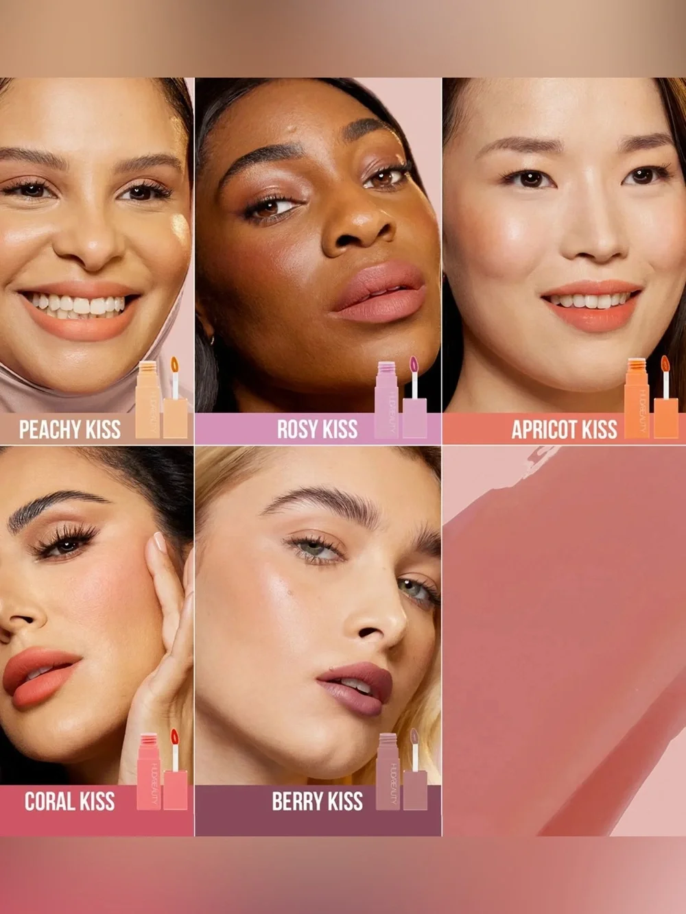 BOGO SALE! HUDA Beauty Lip Blush • Coral Kiss • New in Box | Buy 1 Get 1 FREE